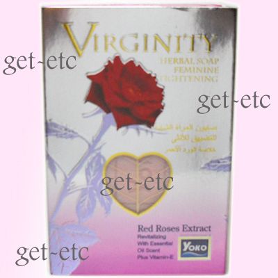YOKO Virginity Soap, Roses Extract for 3 Box, Sweet Set  