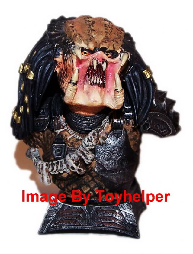 PREDATOR UNMASKED MICRO BUST STATUE PALISADES MOVIE ART  