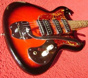 RARE VINTAGE 60s KINGSTON TEISCO KAWAI GRECO KENT GUITAR MIJ JAPAN 