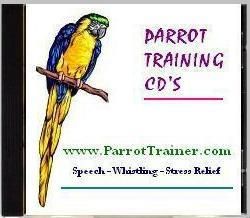 Teach your bird or Parrot to Talk training Cd  