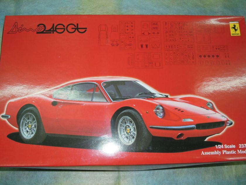Fujimi 1/24 Ferrari Dino 246 GT Model Car Kit  