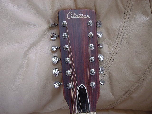 VINTAGE CITATION 12 STRING GUITAR 1970S JAPAN MIJ  