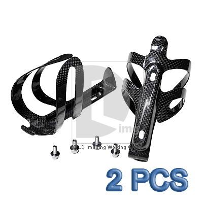2x Carbon Fiber Drink CYCLE Bottle Holder Cage DB902 for Bicycle MTB 