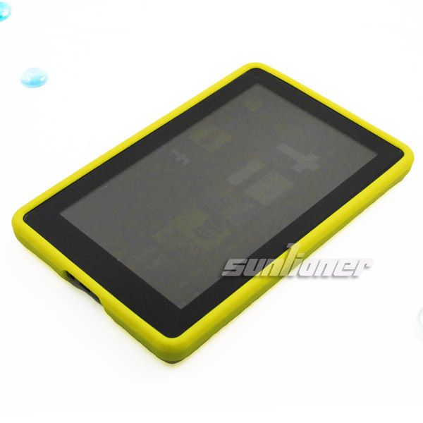   Silicone Case Skin Cover for  Kindle Fire 7 Tablet +LCD Film