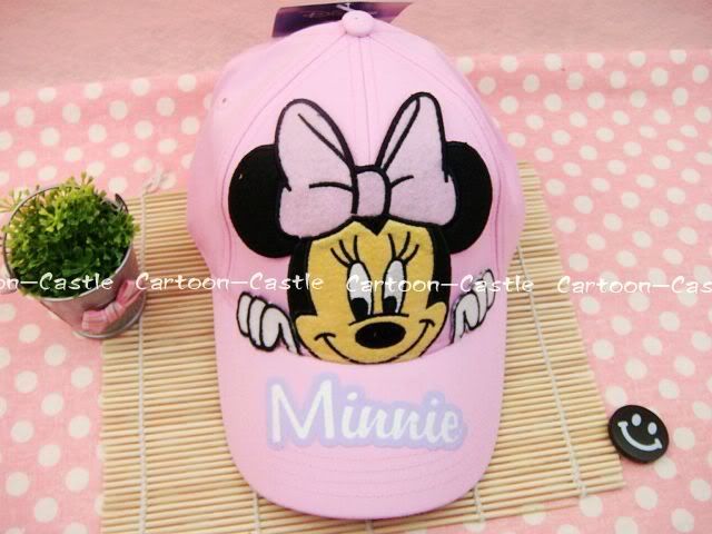 Minnie Mouse Girl Hat Baseball Cap Visor Pink 20154  