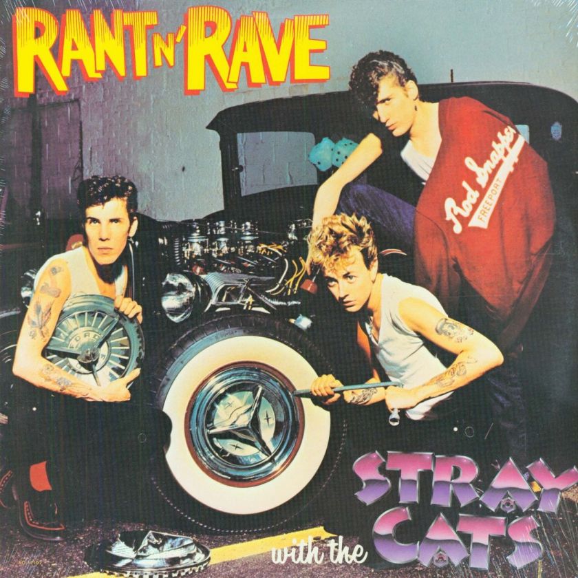 THE STRAY CATS Rant N Rave LP SEALED ROCKABILLY  