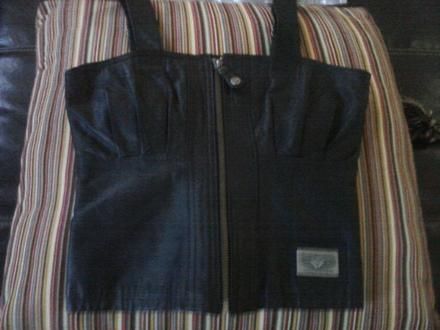 Harley Davidson NWOT Black Leather Tank Top Size Small  