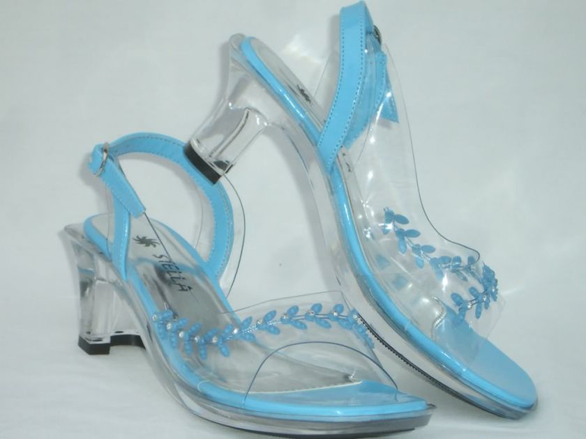Pageant Wedding Flower Girl Dress Cinderella Clear Shoe  