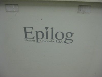 Epilog Summit Model 2000/25A 25 Watt Laser Engraver Engraving Machine 