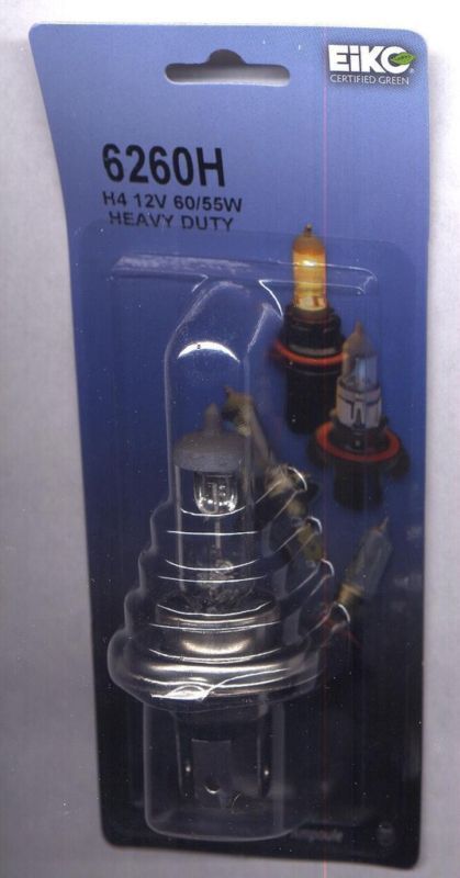 6260H Motorcycle/Snowmobile Light Bulb (1) 12V   60/55W  