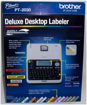 Brother PT2030 Desktop Label Maker New Hot Buy  