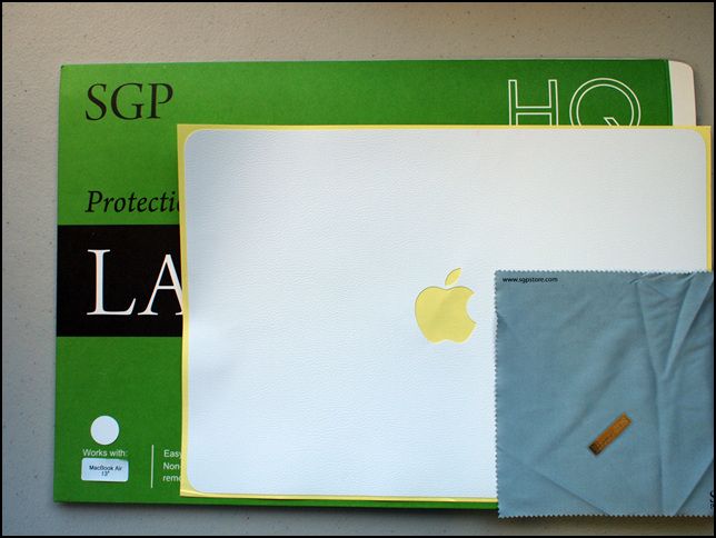 SGP Laptop Cover Skin [White] for Apple Macbook Air 13  